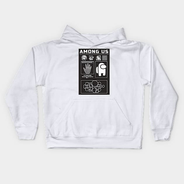 Among Us Kids Hoodie by Lolebomb